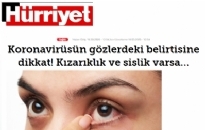 Hürriyet Koronavirüsün Gözlerdeki... 16.03.2020